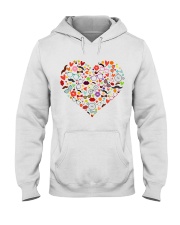 Heart Icons Optometrist Hooded Sweatshirt thumbnail
