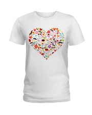 Heart Icons Optometrist Ladies T-Shirt thumbnail