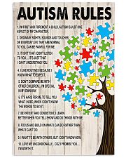 Autism awareness Autism rules 11x17 Poster front