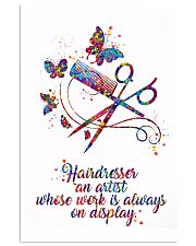 Hairdresser An Artist 11x17 Poster front