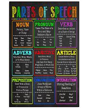Parts Of Speech SLP 11x17 Poster front