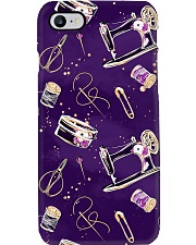 Purple Sewing Macine Phone Case i-phone-7-case