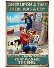 Trombone There was a boy who really loved trombone 11x17 Poster front