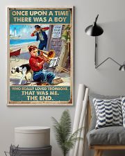 Trombone There was a boy who really loved trombone 11x17 Poster lifestyle-poster-1