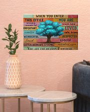 Social Worker When You Enter This Office 17x11 Poster poster-landscape-17x11-lifestyle-21