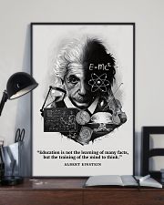 Education Is Not The Learning Of Many Facts 11x17 Poster lifestyle-poster-2