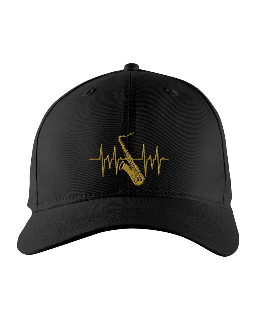 Saxophone - Heart Beating Embroidered Hat