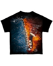 Saxophone - Water and Fire All-over T-Shirt back