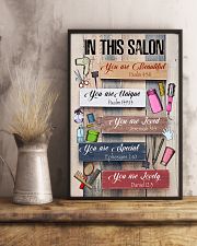 In This Salon Hairdresser 11x17 Poster lifestyle-poster-3