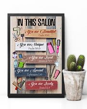 In This Salon Hairdresser 11x17 Poster lifestyle-poster-8