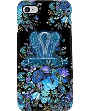 Baker Blue Flowery Baking Tools Phone Case i-phone-7-case
