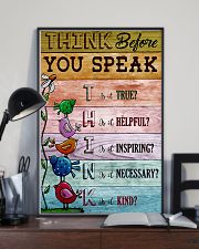 Think Before You Speak Teacher 11x17 Poster lifestyle-poster-2