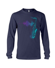 Saxophone Heartbeat Long Sleeve Tee thumbnail