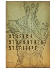 Physical Therapy Stretch Strengthen Stabilize 11x17 Poster front