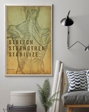 Physical Therapy Stretch Strengthen Stabilize 11x17 Poster lifestyle-poster-1