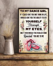 Ballet To my dance girl 11x17 Poster lifestyle-poster-3
