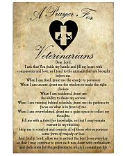 Veterinarian Prayer 11x17 Poster front