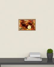 Drummer Red Drum Set 17x11 Poster poster-landscape-17x11-lifestyle-08