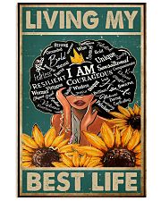 Social Worker Living My Best Life 11x17 Poster front