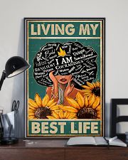 Social Worker Living My Best Life 11x17 Poster lifestyle-poster-2
