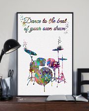 Drummer - Dance To The Beat Of Your Own Drum 11x17 Poster lifestyle-poster-2