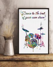 Drummer - Dance To The Beat Of Your Own Drum 11x17 Poster lifestyle-poster-3