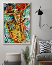 Tubist Tuba Water Colors 11x17 Poster lifestyle-poster-1