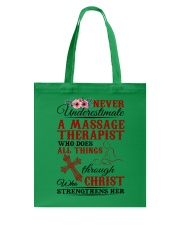 Massage Therapist Does All Things Tote Bag tile