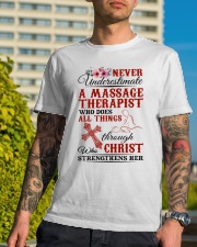 Massage Therapist Does All Things Classic T-Shirt lifestyle-mens-crewneck-front-8