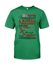 Massage Therapist Does All Things Premium Fit Mens Tee tile