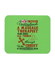 Massage Therapist Does All Things Mousepad tile
