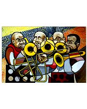 Trombonist Trombone Band Art 17x11 Poster front