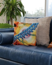 Chiropractic back pain Square Pillowcase aos-pillow-square-front-lifestyle-02