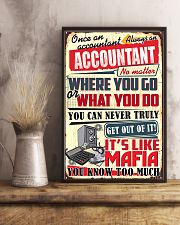 Accountant Never Truly Get Out Of It 11x17 Poster lifestyle-poster-3