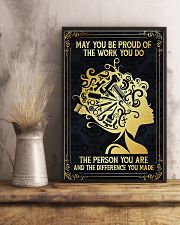 Proud Of Work Hairdresser 11x17 Poster lifestyle-poster-3