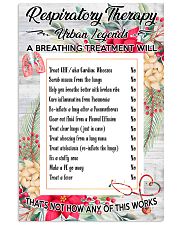 Respiratory Therapy Urban Legends 11x17 Poster front