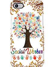 Social Worker Colorful Tree Phone Case i-phone-7-case