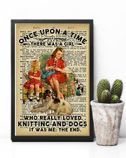 Knitting And Crochet - Love Knitting And Dogs 11x17 Poster lifestyle-poster-8