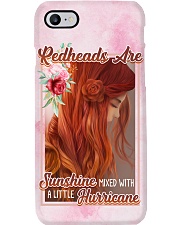 Redhead - Sunshine mixed with a little hurricane Phone Case i-phone-7-case