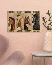 Horse Girl - Be Strong When You Are Weak 17x11 Poster poster-landscape-17x11-lifestyle-22