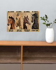Horse Girl - Be Strong When You Are Weak 17x11 Poster poster-landscape-17x11-lifestyle-24