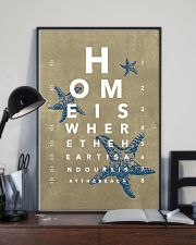 Optometrist Beach Eye Chart 11x17 Poster lifestyle-poster-2