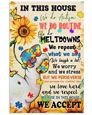 Autism awareness we do autism 11x17 Poster front