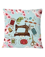 Sewing Floral Nature Square Pillowcase thumbnail