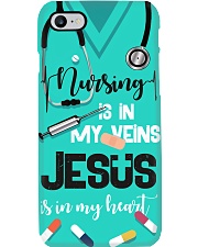 Nurse Nursing Is In My Veins Phone Case i-phone-7-case