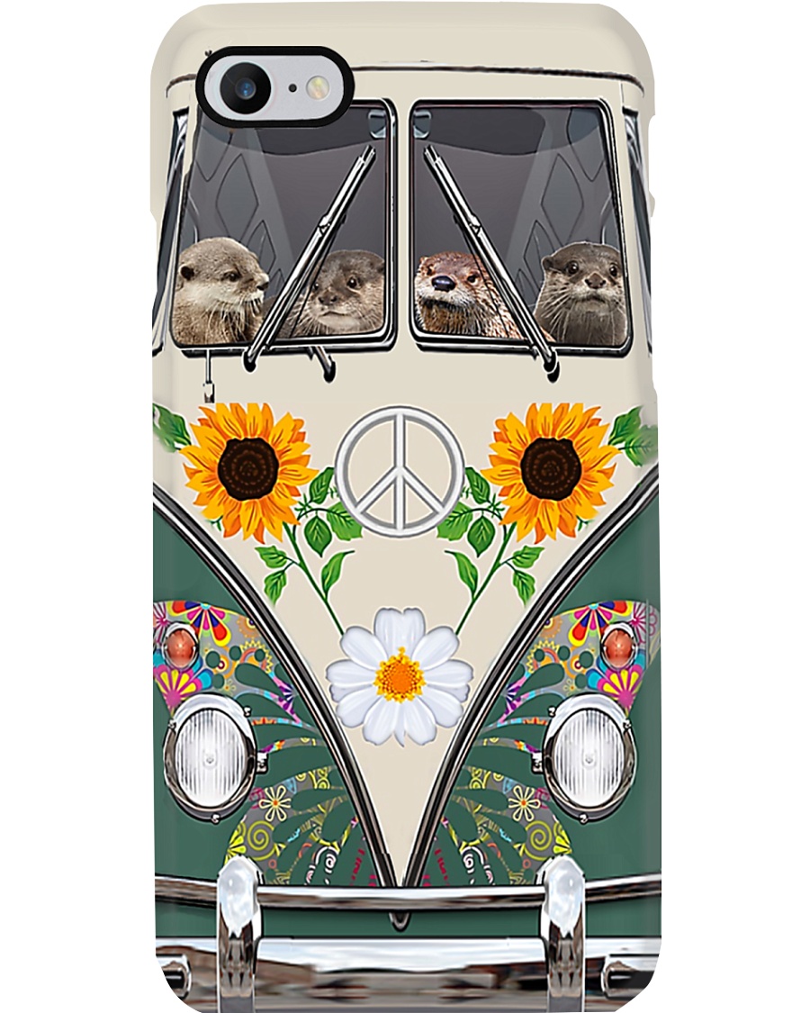 Otter Sunflower Bus Phone Case
