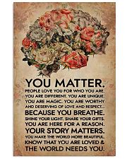 Social Worker You Matter That The World Needs You 11x17 Poster front