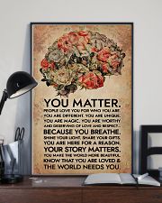 Social Worker You Matter That The World Needs You 11x17 Poster lifestyle-poster-2