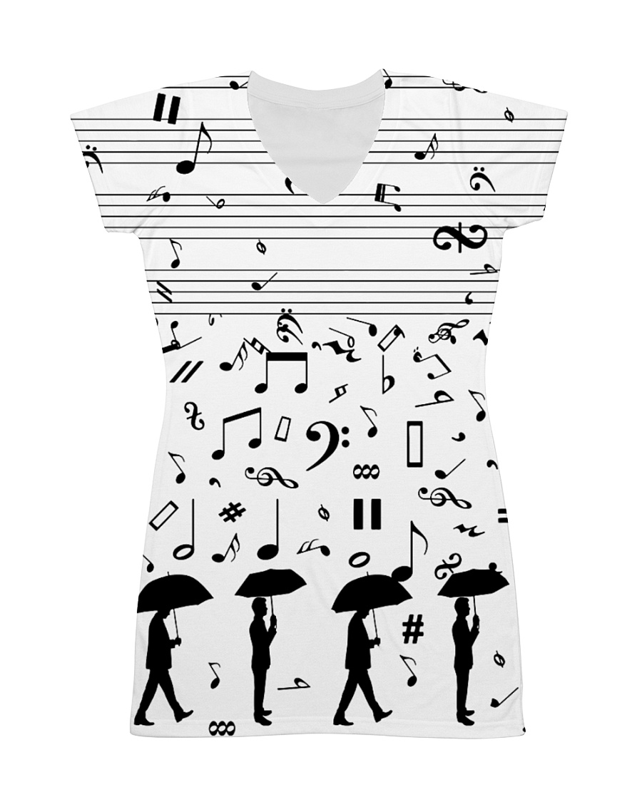 Pianist Keys All-over Dress