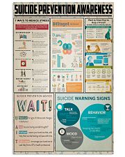Suicide Prevention Awareness 11x17 Poster front